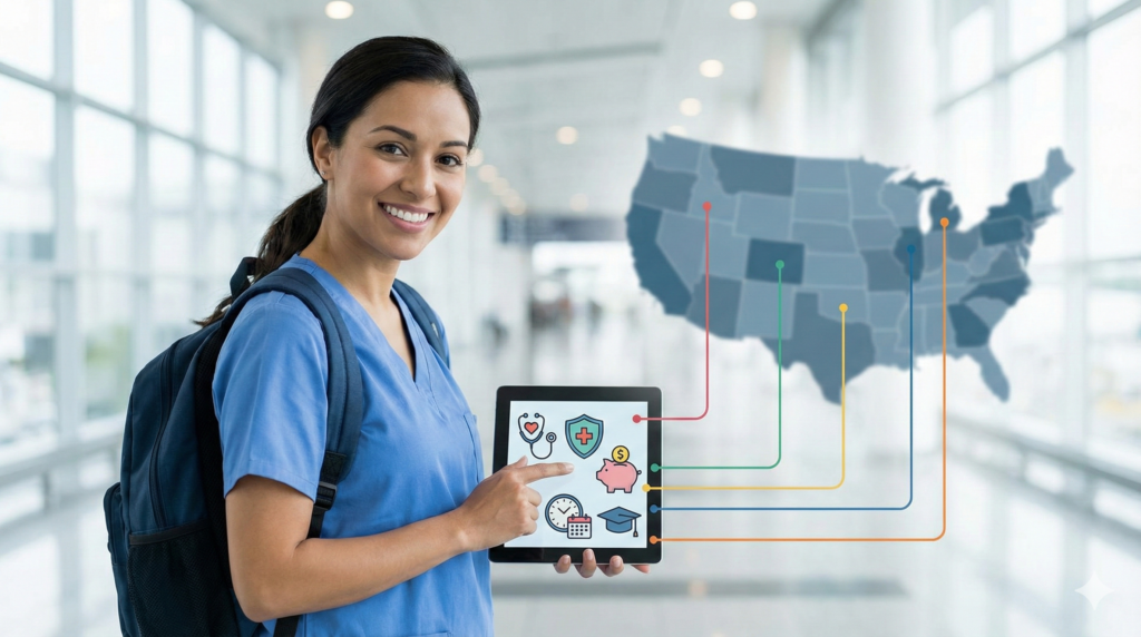 top 5 travel nursing agencies with the best benefits packages