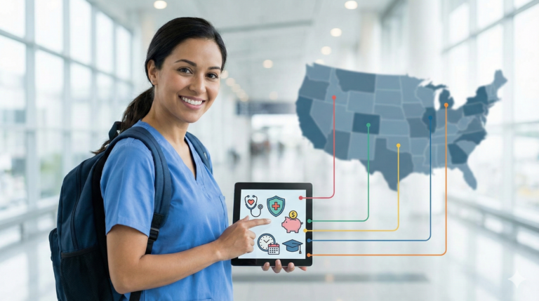 top 5 travel nursing agencies with the best benefits packages