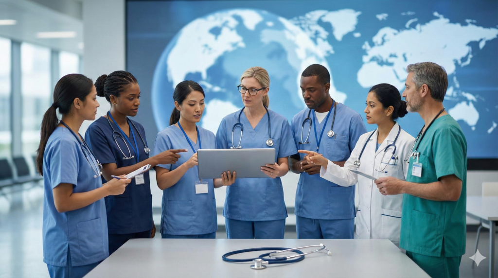 global nursing careers salaries, visas & roles