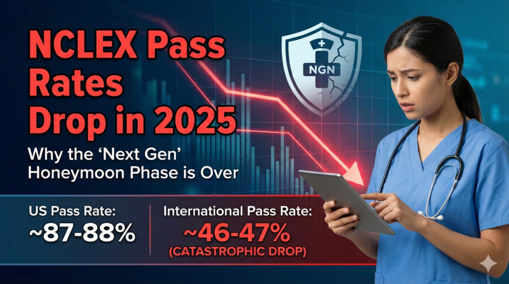 nclex pass rates drop in 2025: why the 'next gen' honeymoon phase is over
