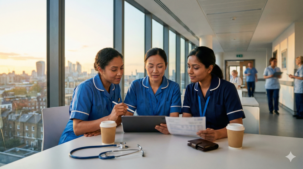 NHS Pay Scales 2025/26: Band 5 & 6 Take-Home Pay Calculator