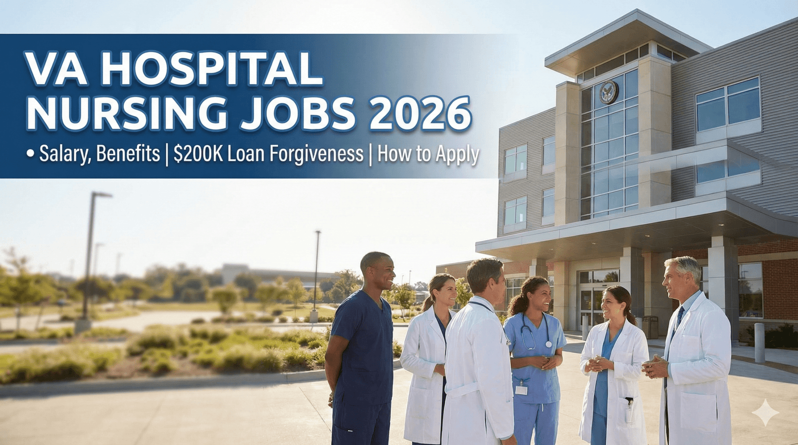 VA Hospital Nursing Jobs 2026: Salary, Benefits, $200K Loan Forgiveness & How to Apply
