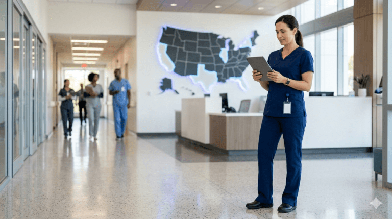 US Nursing Shortage 2026: States Hiring the Most RNs Now