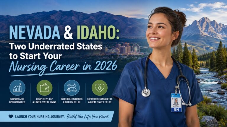 Nevada & Idaho: Two Underrated States to Start Your Nursing Career in 2026