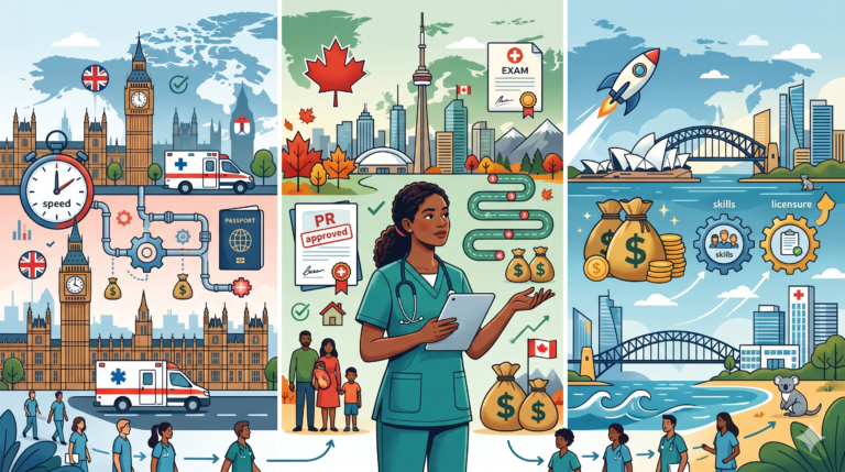 UK vs Canada vs Australia for Nurses 2026: Which Immigration Pathway Wins?