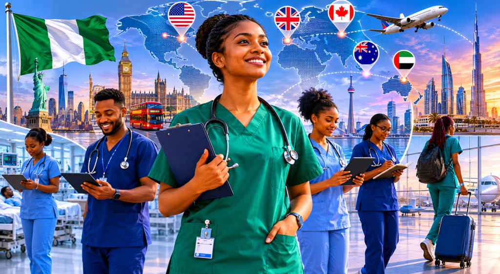 Nigerian Nurses: Your Pathway to the US, UK, Canada, Australia & Gulf in 2026
