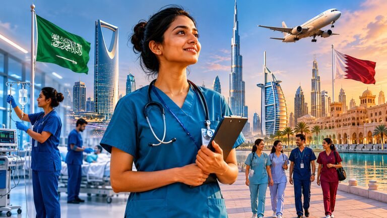 Nursing Jobs in the Gulf 2026: Saudi Arabia, UAE & Qatar - Salary, Exams & the Real Deal