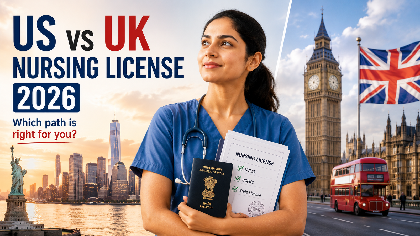 What Are the Licensing Requirements for Indian Nurses Who Want to Work in the United States or United Kingdom?
